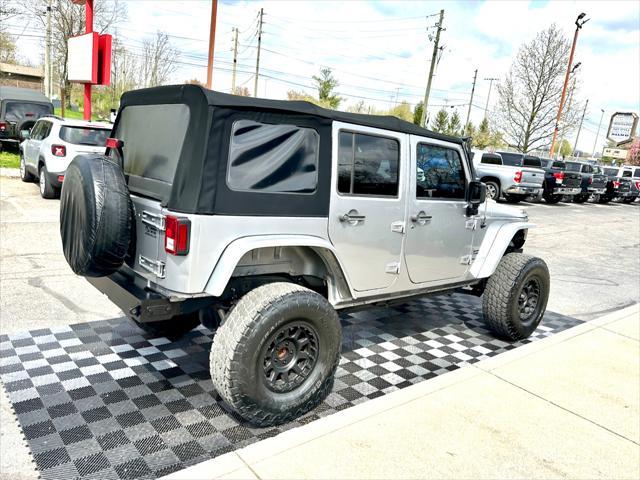 used 2017 Jeep Wrangler Unlimited car, priced at $20,991