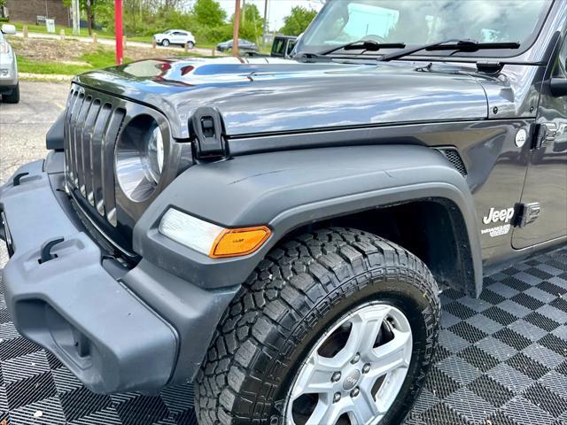 used 2021 Jeep Wrangler Unlimited car, priced at $25,491