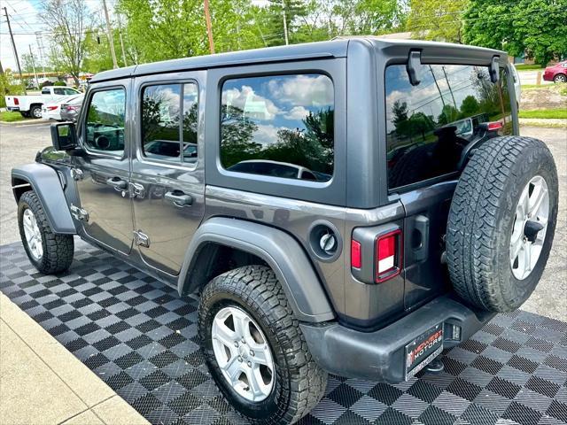 used 2021 Jeep Wrangler Unlimited car, priced at $25,491