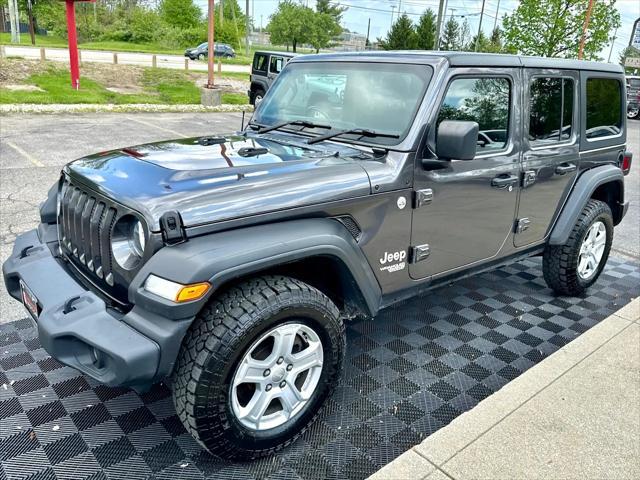 used 2021 Jeep Wrangler Unlimited car, priced at $25,491
