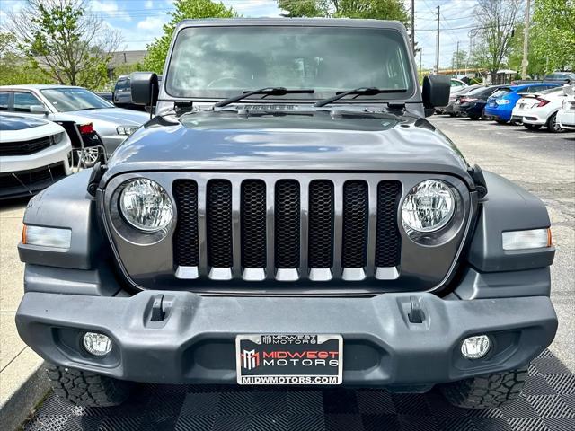 used 2021 Jeep Wrangler Unlimited car, priced at $25,491