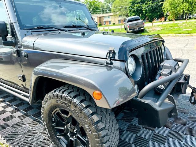 used 2017 Jeep Wrangler Unlimited car, priced at $18,491