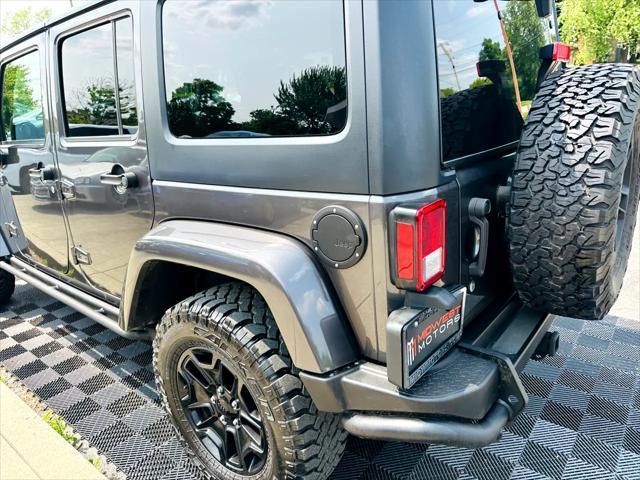 used 2017 Jeep Wrangler Unlimited car, priced at $18,491