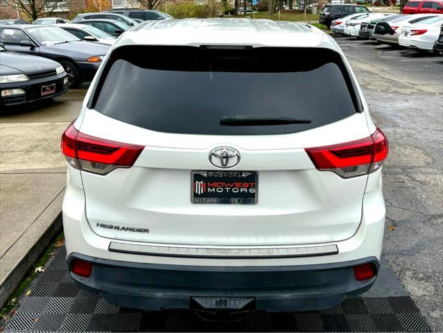 used 2017 Toyota Highlander car, priced at $17,991