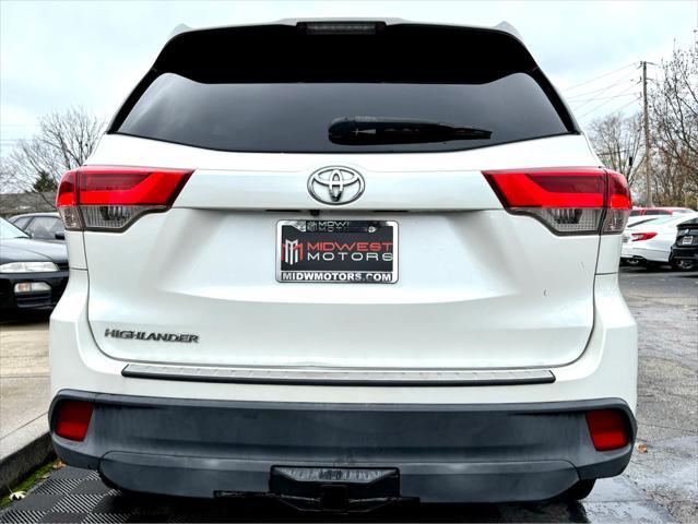 used 2017 Toyota Highlander car, priced at $17,991