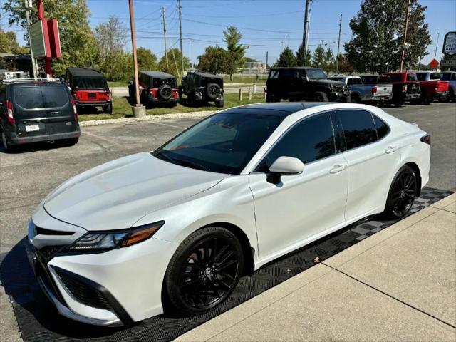 used 2021 Toyota Camry car, priced at $20,491