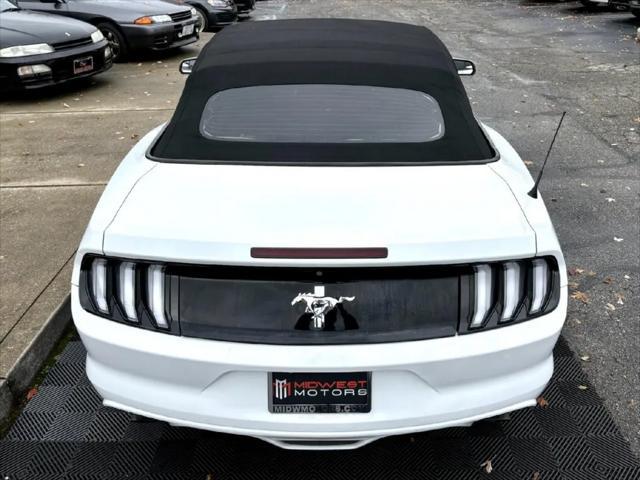 used 2015 Ford Mustang car, priced at $13,291