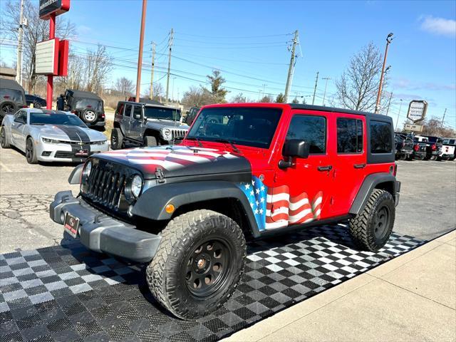 used 2016 Jeep Wrangler Unlimited car, priced at $15,491