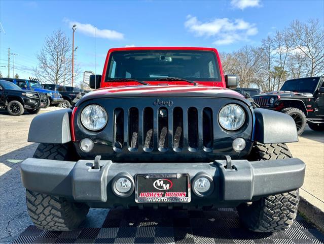 used 2016 Jeep Wrangler Unlimited car, priced at $15,491