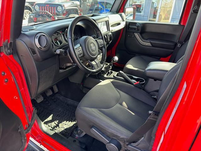 used 2016 Jeep Wrangler Unlimited car, priced at $15,491