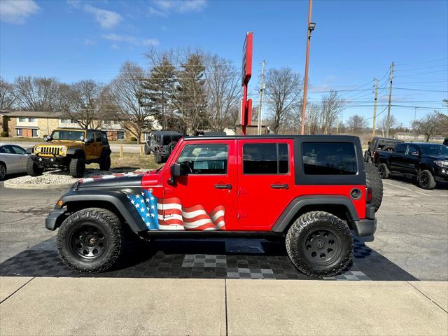 used 2016 Jeep Wrangler Unlimited car, priced at $15,491