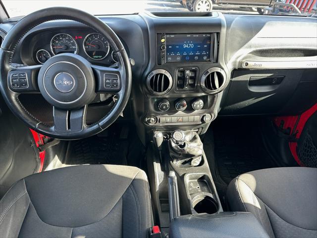 used 2016 Jeep Wrangler Unlimited car, priced at $15,491