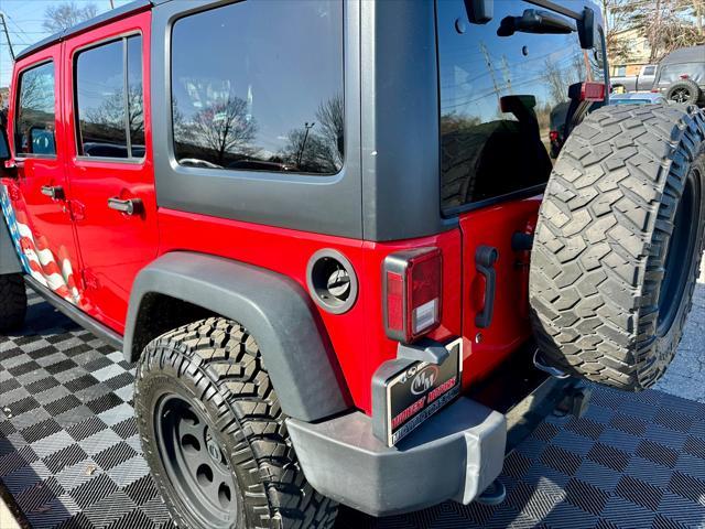 used 2016 Jeep Wrangler Unlimited car, priced at $15,491