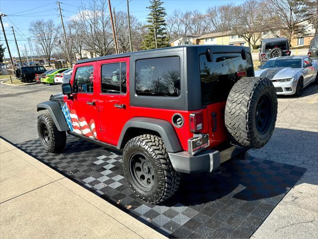 used 2016 Jeep Wrangler Unlimited car, priced at $15,491