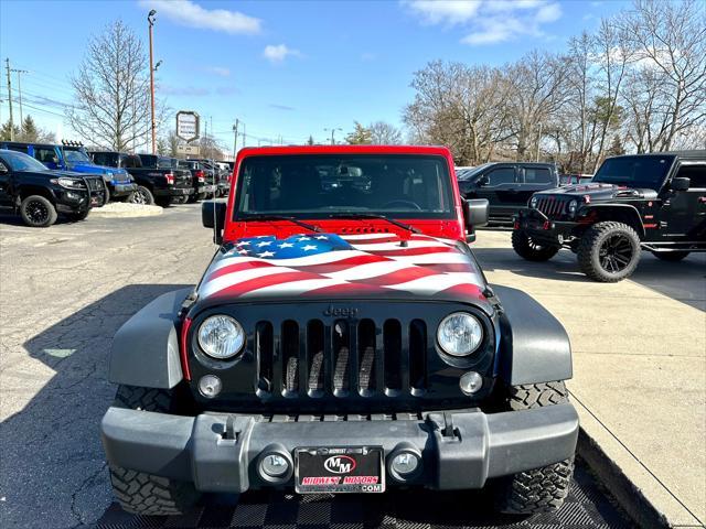 used 2016 Jeep Wrangler Unlimited car, priced at $15,491