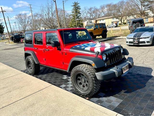 used 2016 Jeep Wrangler Unlimited car, priced at $15,491