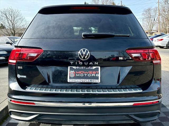 used 2022 Volkswagen Tiguan car, priced at $19,491