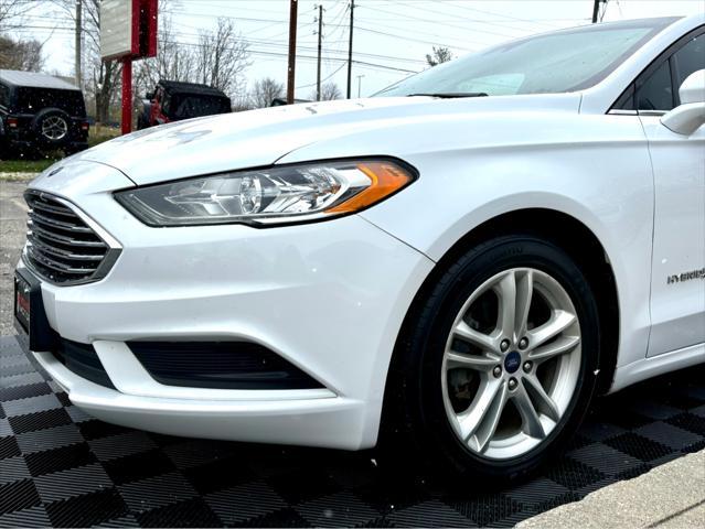 used 2018 Ford Fusion Hybrid car, priced at $10,291