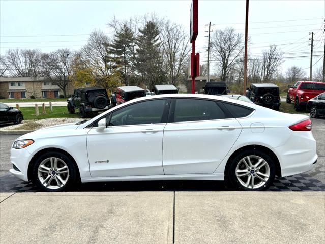 used 2018 Ford Fusion Hybrid car, priced at $10,291