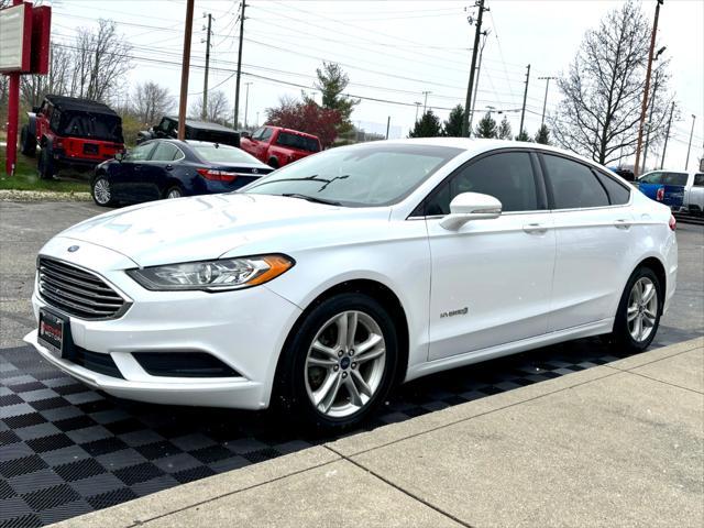 used 2018 Ford Fusion Hybrid car, priced at $10,291