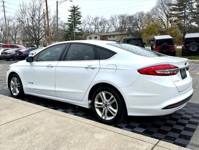 used 2018 Ford Fusion Hybrid car, priced at $10,291