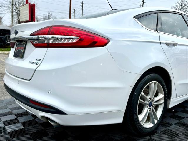 used 2018 Ford Fusion Hybrid car, priced at $10,291