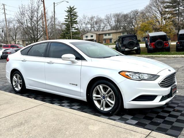 used 2018 Ford Fusion Hybrid car, priced at $10,291