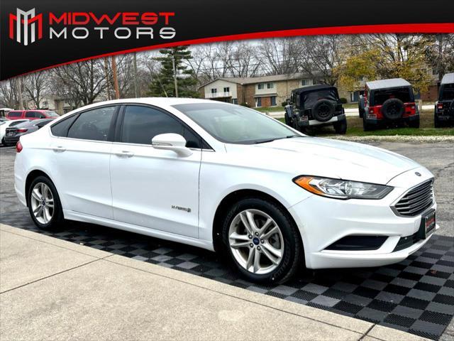 used 2018 Ford Fusion Hybrid car, priced at $10,291