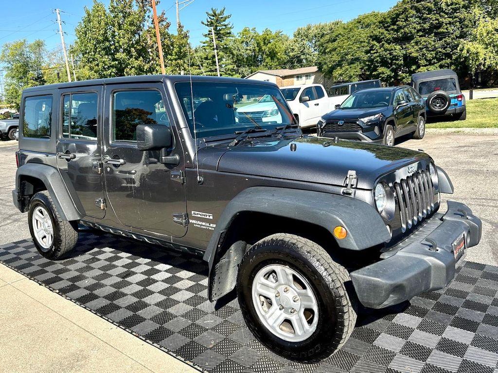 used 2017 Jeep Wrangler Unlimited car, priced at $21,991