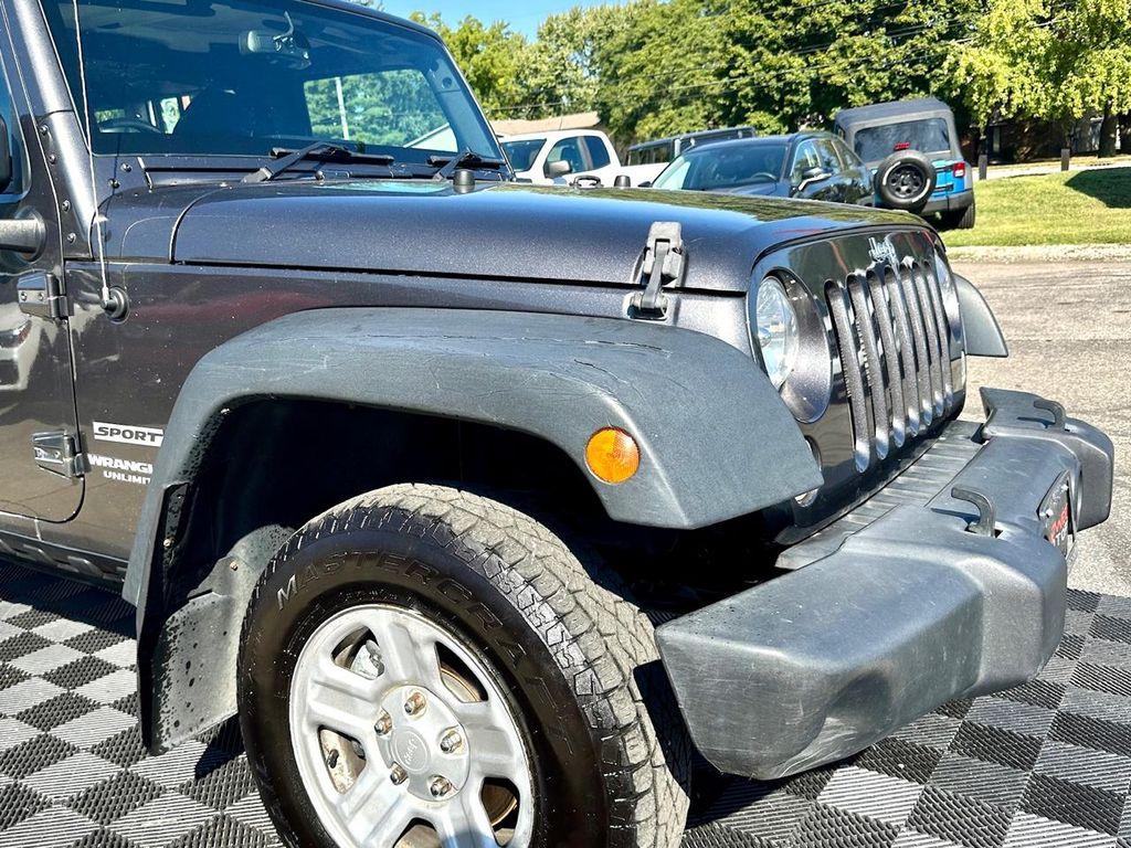used 2017 Jeep Wrangler Unlimited car, priced at $21,991