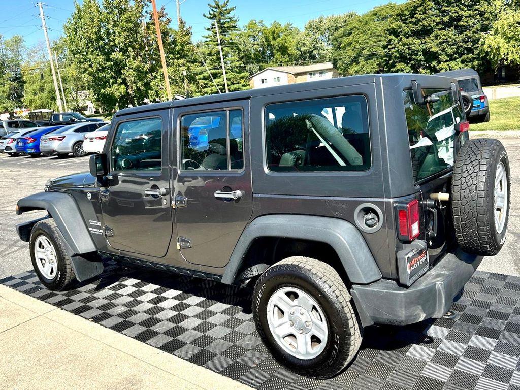 used 2017 Jeep Wrangler Unlimited car, priced at $21,991