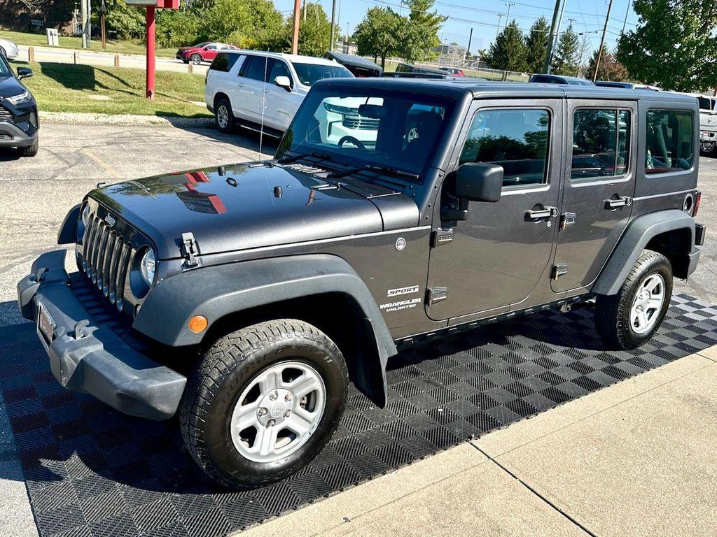 used 2017 Jeep Wrangler Unlimited car, priced at $21,991