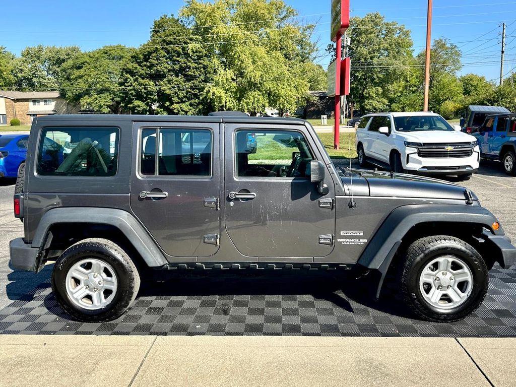 used 2017 Jeep Wrangler Unlimited car, priced at $21,991