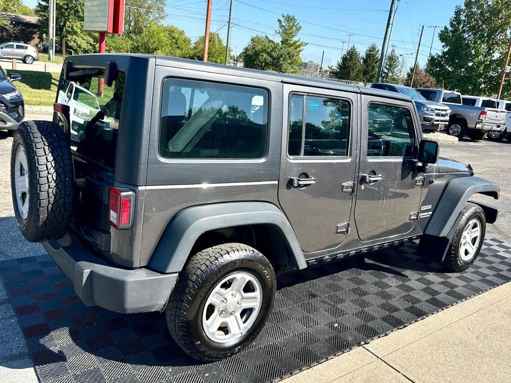 used 2017 Jeep Wrangler Unlimited car, priced at $21,991