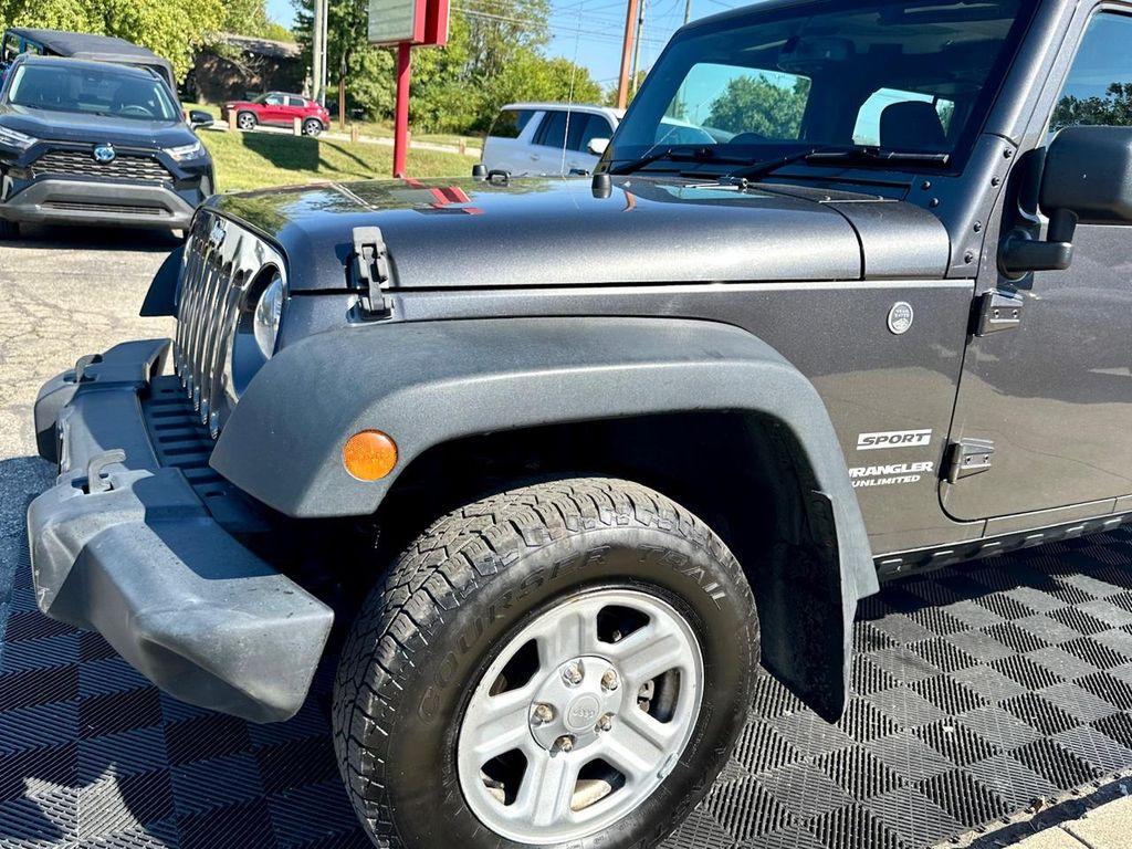 used 2017 Jeep Wrangler Unlimited car, priced at $21,991