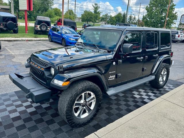 used 2018 Jeep Wrangler Unlimited car, priced at $20,991