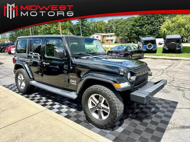 used 2018 Jeep Wrangler Unlimited car, priced at $20,991