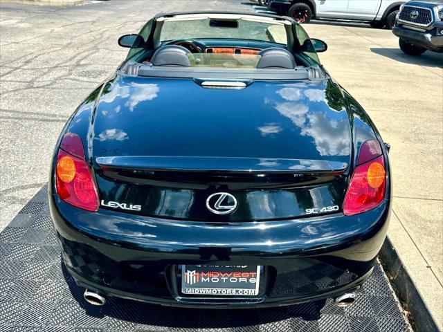 used 2002 Lexus SC 430 car, priced at $14,491