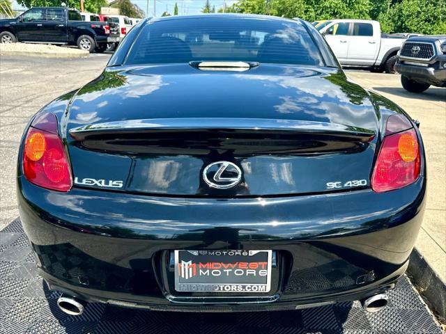 used 2002 Lexus SC 430 car, priced at $14,491