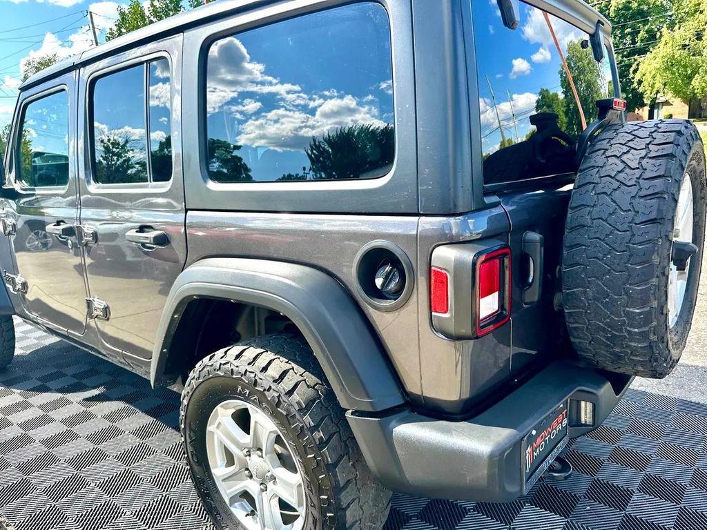 used 2021 Jeep Wrangler Unlimited car, priced at $25,991
