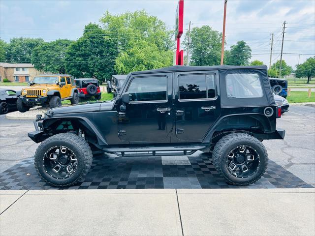 used 2017 Jeep Wrangler Unlimited car, priced at $18,991