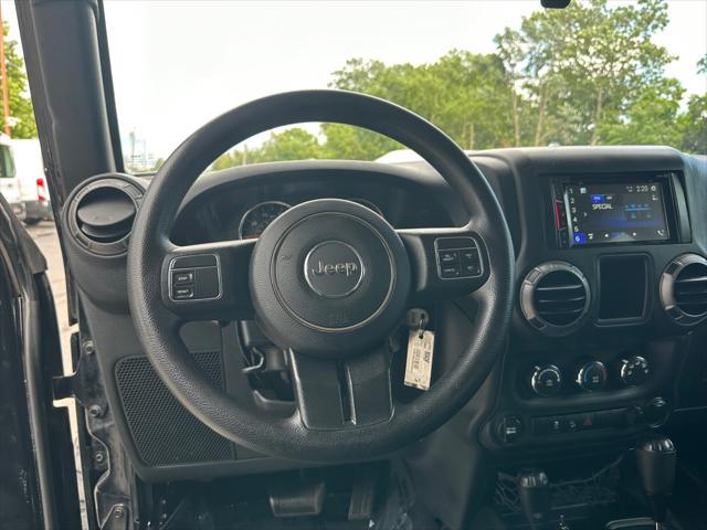 used 2017 Jeep Wrangler Unlimited car, priced at $18,991