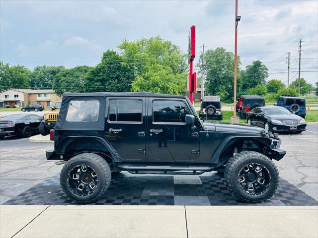 used 2017 Jeep Wrangler Unlimited car, priced at $18,991