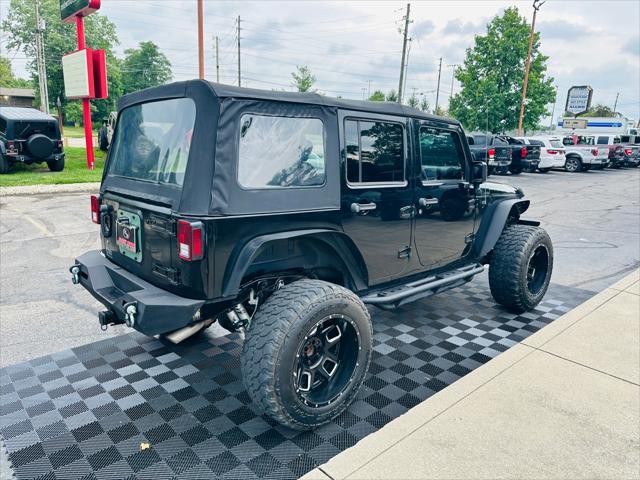 used 2017 Jeep Wrangler Unlimited car, priced at $18,991