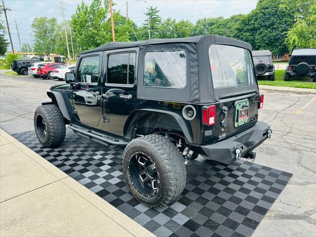 used 2017 Jeep Wrangler Unlimited car, priced at $18,991