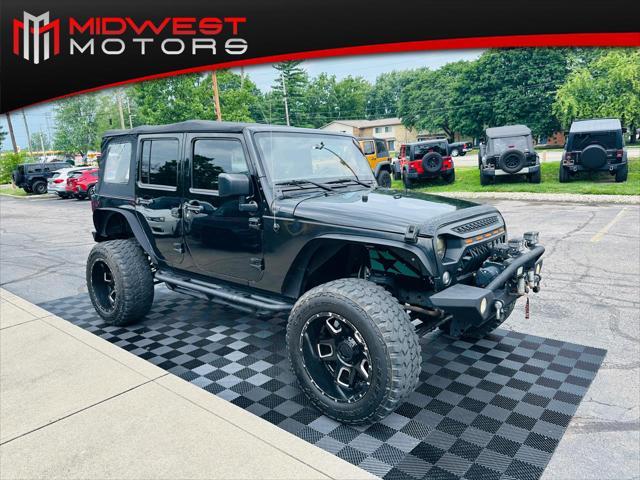 used 2017 Jeep Wrangler Unlimited car, priced at $18,991