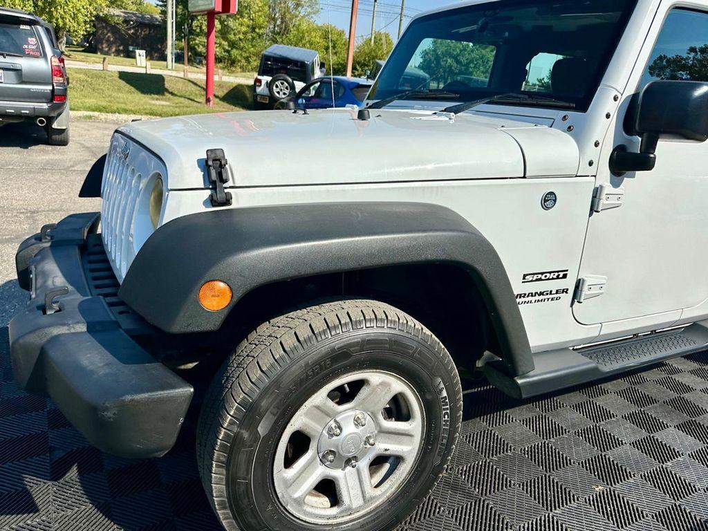 used 2016 Jeep Wrangler Unlimited car, priced at $17,991