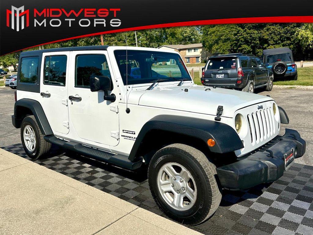 used 2016 Jeep Wrangler Unlimited car, priced at $17,991