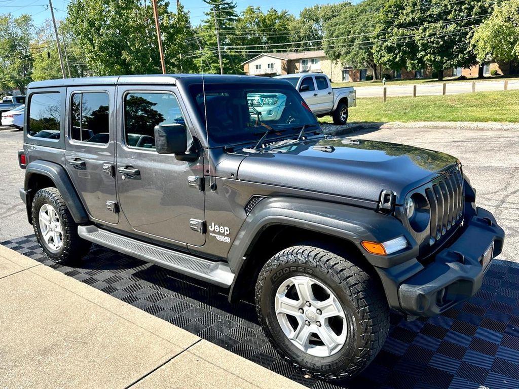 used 2021 Jeep Wrangler Unlimited car, priced at $22,591