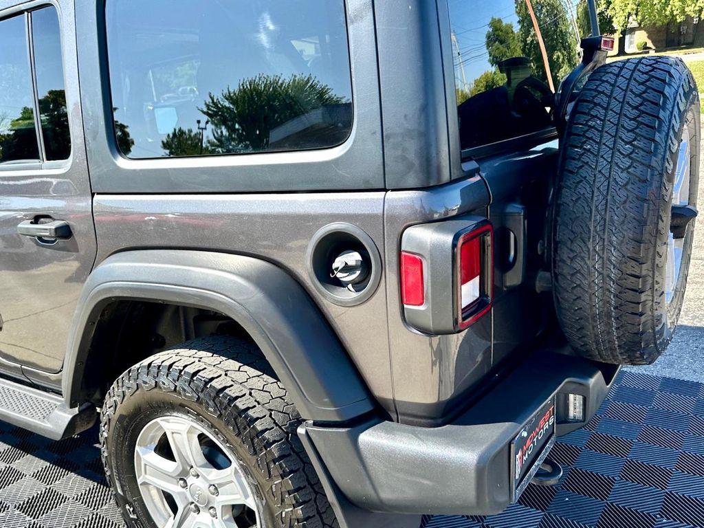 used 2021 Jeep Wrangler Unlimited car, priced at $22,591